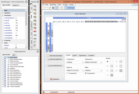 Designer im integrierten Desktopmodus